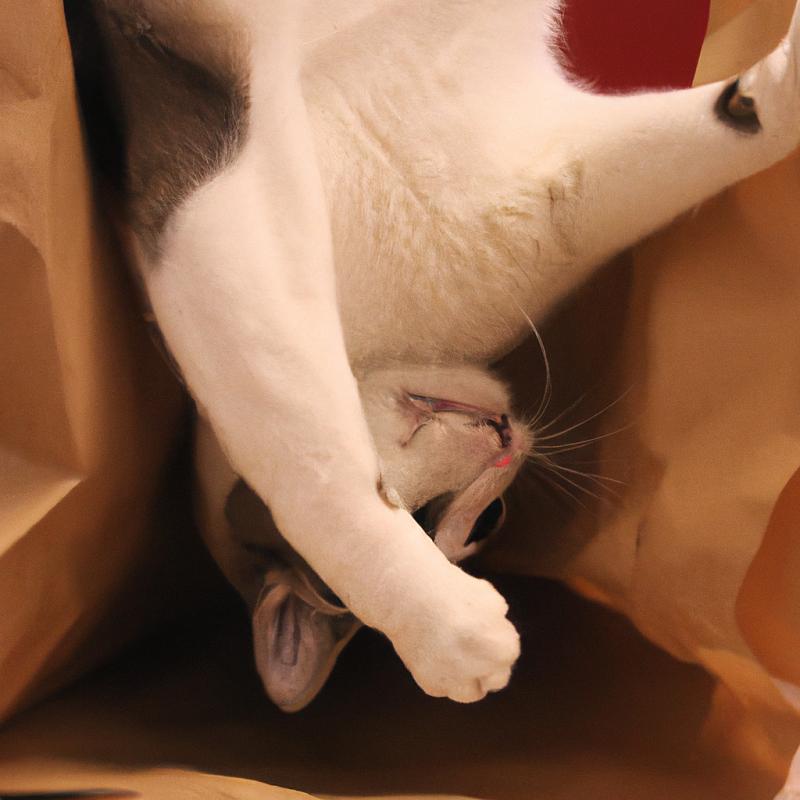 Věčný zápas: Kočky vs. papírové tašky - foto 2