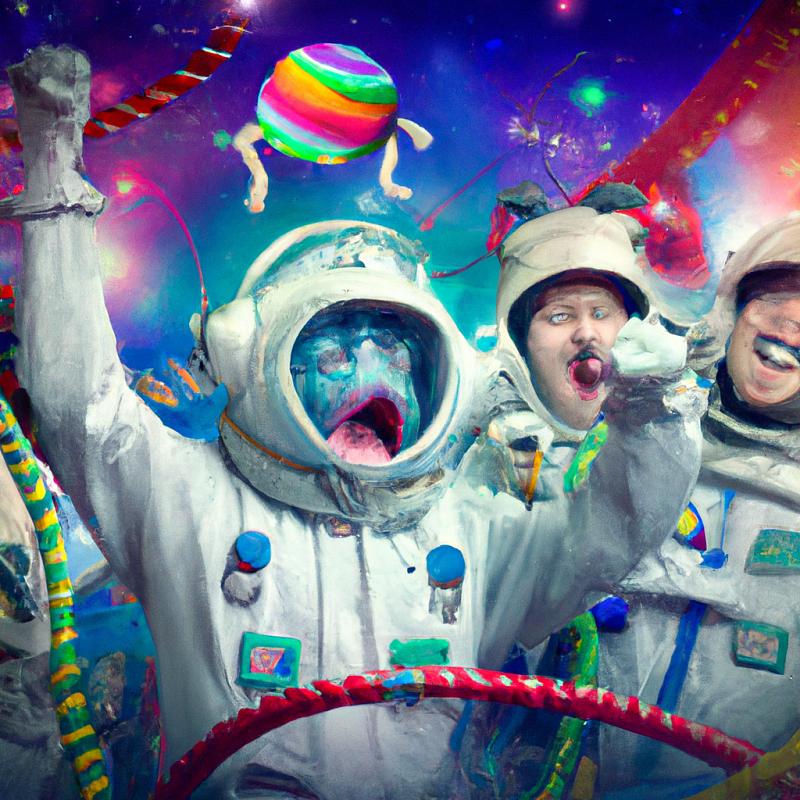 Vesmírný karneval: Astronauti objevili vesmírný cirkus plný zábavných mimozemských bytostí. - foto 3
