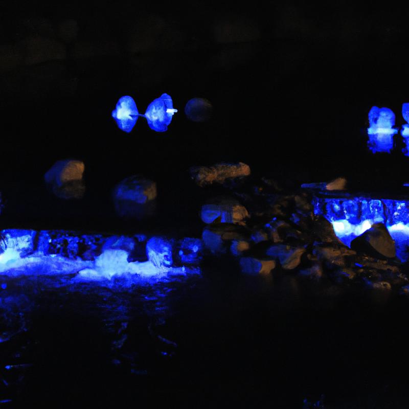 Záhadná změna: Noční vody rozsvícené modrými požáry. - foto 2