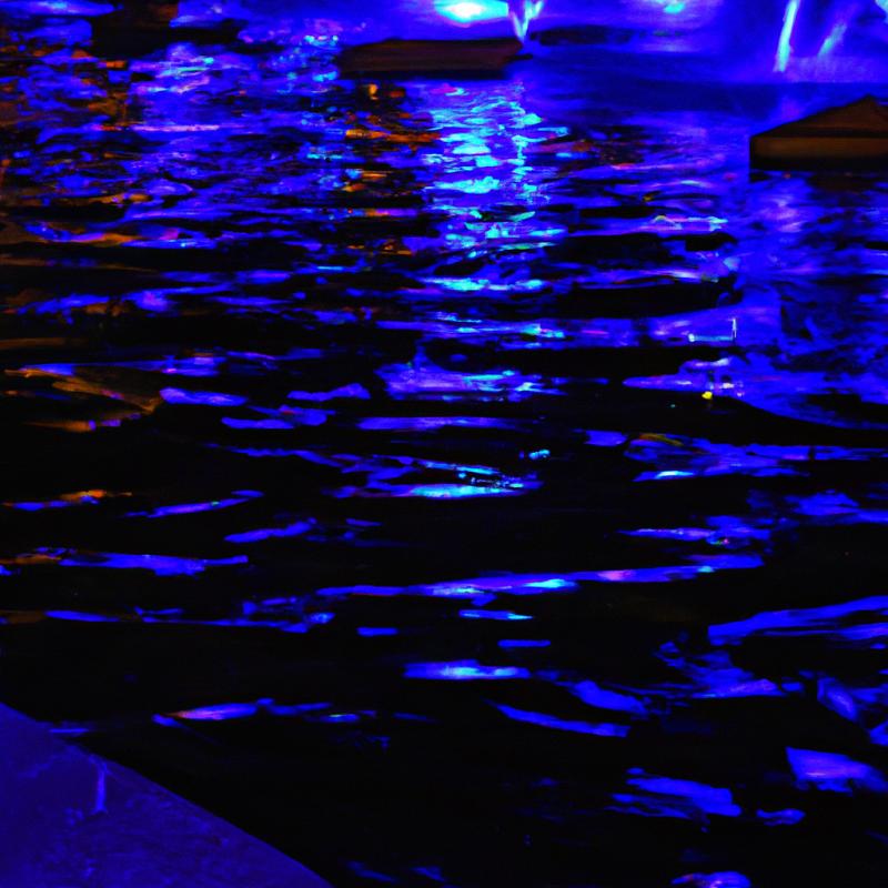 Záhadná změna: Noční vody rozsvícené modrými požáry. - foto 3