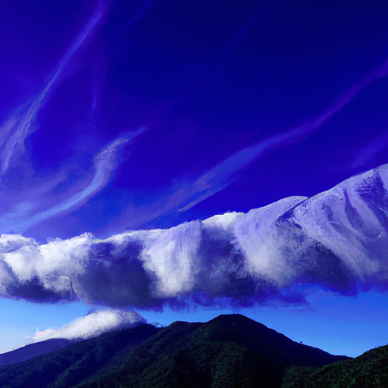 Záhadný zelený oblak nad horami se ukázal být teleportační branou do jiné dimenze. - foto 2