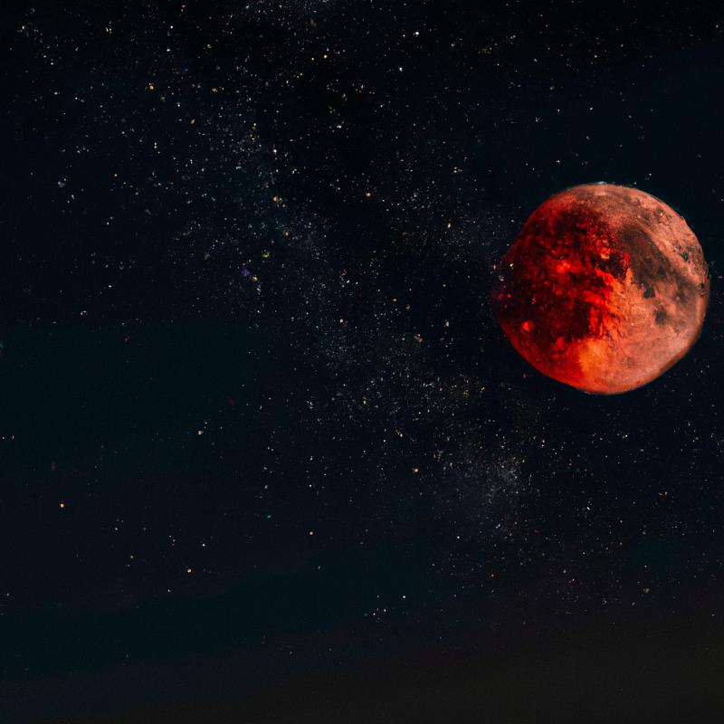 Zázrak na obloze: Měsíc změnil barvu na růžovou a začal tancovat s hvězdami. - foto 2