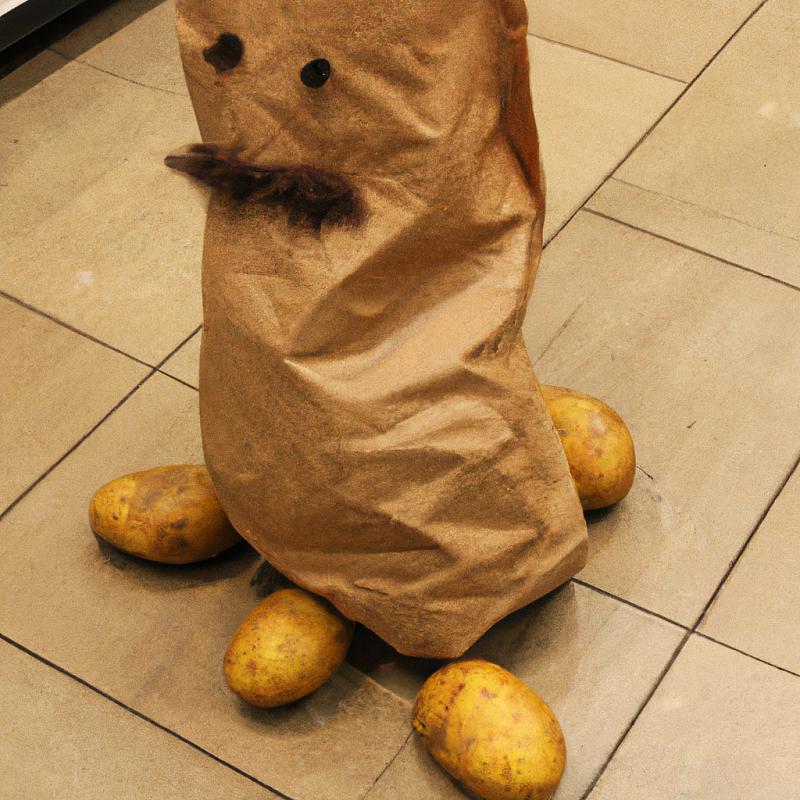 Zázrak v obchodě: Překvapivě se objevil chodící pytel brambor! - foto 1