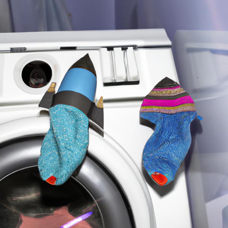 Ztracené ponožky v pračce se vrátily v podobě vesmírných lodí. - foto 1