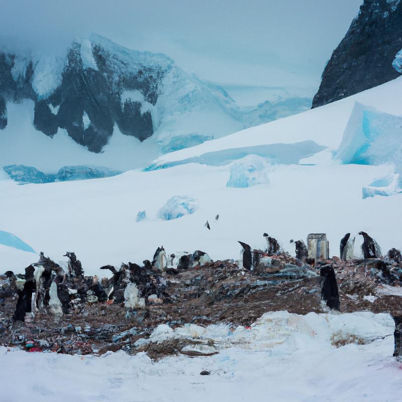 Neuvěřitelný objev: V Antarktidě nalezena kolonie pingvinů, kteří umí malovat abstraktní obrazy. - foto 2