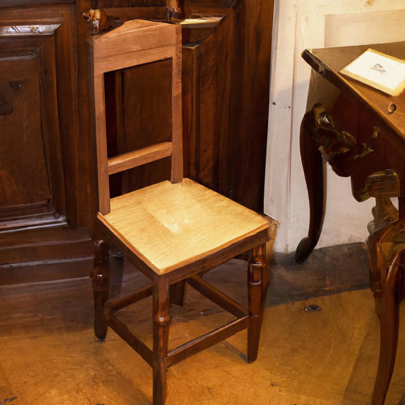 Odhalené tajemství: Dřevěná židle z 18. století skrývala v sobě tajný pokoj. - foto 1