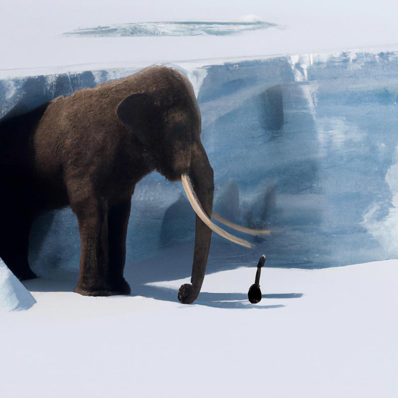 Překvapivý objev: V Antarktidě byl nalezen zmrzlý mamut s houslemi. - foto 3