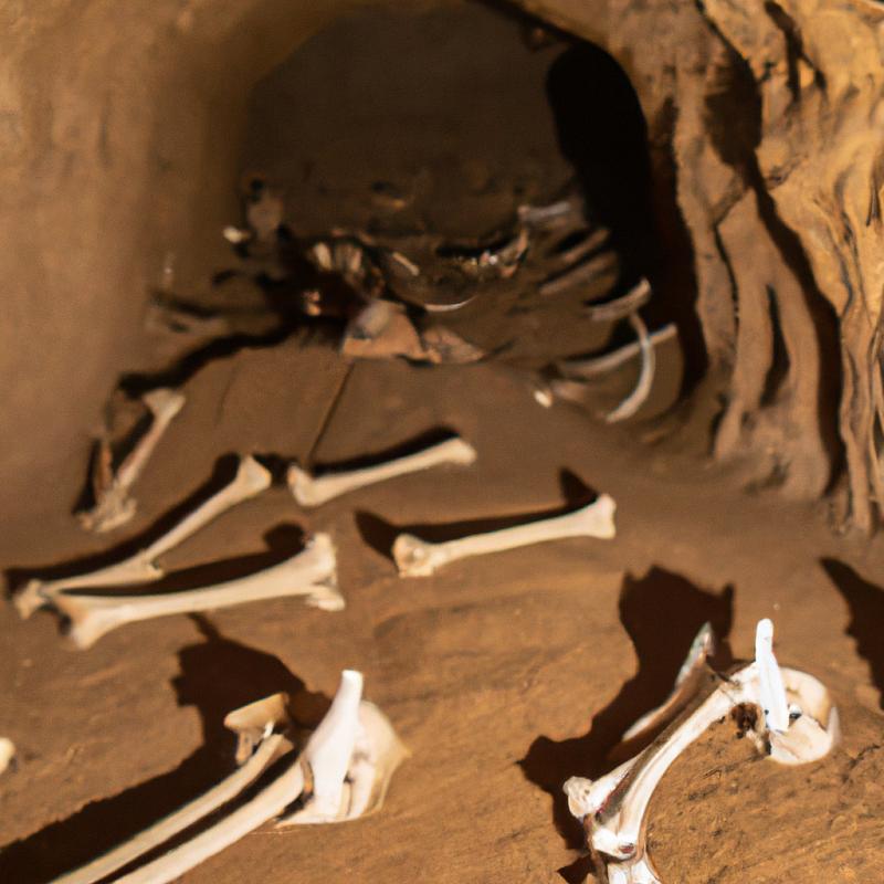 Šílené kostry nalezeny v jeskyních na poušti Gobi. - foto 1