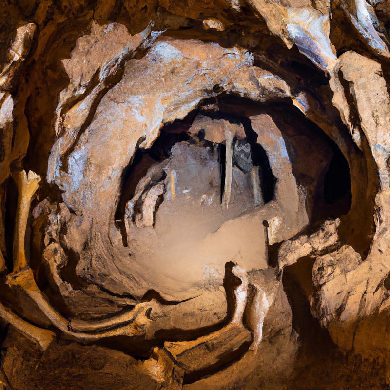 Šílené kostry nalezeny v jeskyních na poušti Gobi. - foto 3