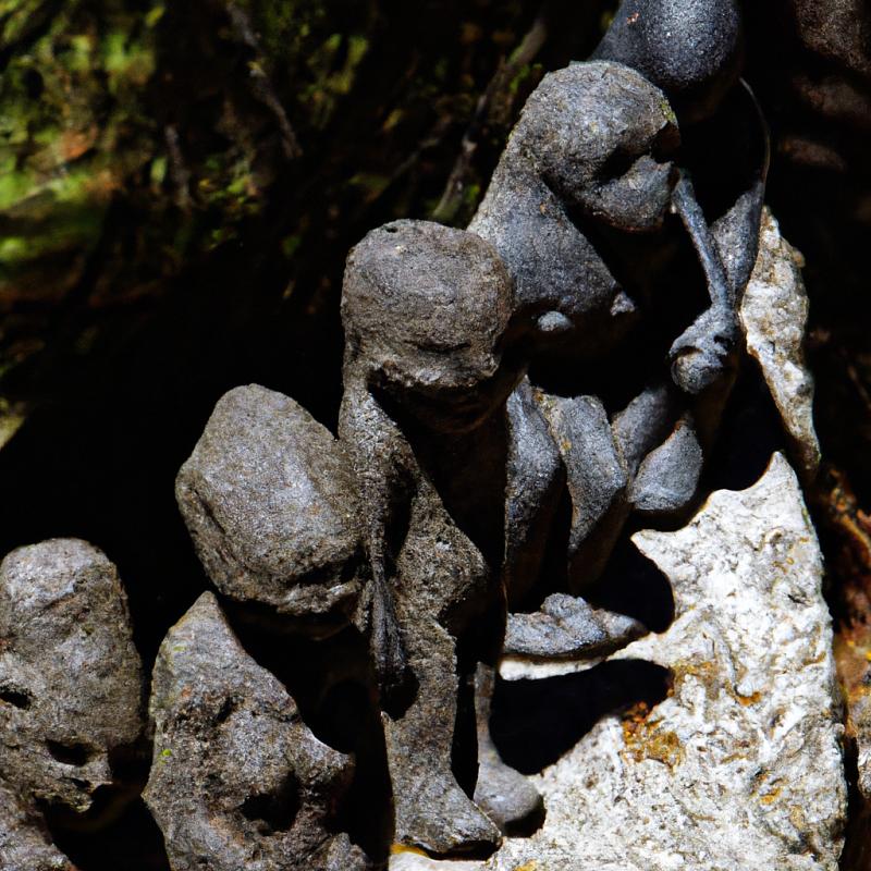 Živé kamenné sochy: Toto tajemné místo našli pouze ti, kdo se ztratili v lese. - foto 2